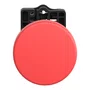 XA2EC42 - BOTÃO Ø22MM PLÁSTICO RETORNO POR MOLA COGUMELO Ø40 VERMELHO NF