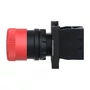 XA2ES442 - BOTÃO DE DESLIGAMENTO DE EMERGÊNCIA Ø22MM PLÁSTICO COGUMELO Ø30MM VERMELHO GIRAR PARA DESTRAVAR NF
