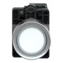 XA2EW31B1 - BOTÃO LUMINOSO Ø22MM PLÁSTICO RETORNO POR MOLA BRANCO NA 24VCA CC