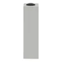 XAPD3204 - BOTOEIRA METÁLICA VAZIA Ø22MM CINZA 4 FUROS 80X175X515MM