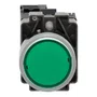 XB2BW33B1C - BOTÃO LUMINOSO Ø22MM METÁLICO RETORNO POR MOLA VERDE NA 24VCA CC