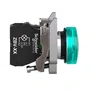 XB4BV63 - SINALIZADOR MODULAR Ø22MM METÁLICO PARA LÂMPADA BA9S VERDE ≤250V
