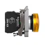 XB4BV65 - SINALIZADOR MODULAR Ø22MM METÁLICO PARA LÂMPADA BA9S LARANJA ≤250V