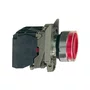 XB4BW3465 - BOTÃO LUMINOSO Ø22MM METÁLICO RETORNO POR MOLA VERMELHO NA NF LÂMPADA ≤250V