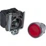 XB4BW34B5 - BOTAO 22MM METALICO LUMINOSO LED 24VCA CC VERMELHO