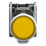 XB4BW3565 - BOTÃO LUMINOSO Ø22MM METÁLICO RETORNO POR MOLA LARANJA NA NF LÂMPADA ≤250V