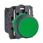 XB5AA35 - BOTÃO Ø22MM PLÁSTICO RETORNO POR MOLA VERDE NA NF