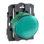 XB5AV63 - SINALIZADOR MODULAR Ø22MM PLÁSTICO PARA LÂMPADA BA9S VERDE ≤250V