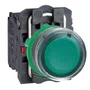 XB5AW33M5 - BOTÃO LUMINOSO Ø22MM PLÁSTICO RETORNO POR MOLA VERDE NA NF 230VCA