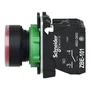 XB5AW3465 - BOTÃO LUMINOSO Ø22MM PLÁSTICO RET MOLA VERMELHO NA NF LÂMP ≤250V