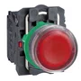 XB5AW3465 - BOTÃO LUMINOSO Ø22MM PLÁSTICO RET MOLA VERMELHO NA NF LÂMP ≤250V