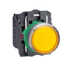 XB5AW3565 - BOTÃO LUMINOSO Ø22MM PLÁSTICO RET MOLA LARANJA NA NF LÂMP ≤250V