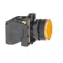 XB5AW3565 - BOTÃO LUMINOSO Ø22MM PLÁSTICO RET MOLA LARANJA NA NF LÂMP ≤250V