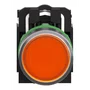 XB5AW35B5 - BOTÃO LUMINOSO Ø22MM PLÁSTICO RETORNO POR MOLA LARANJA NA NF 24VCA CC