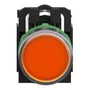 XB5AW35B5 - BOTÃO LUMINOSO Ø22MM PLÁSTICO RETORNO POR MOLA LARANJA NA NF 24VCA CC