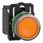XB5AW35M5 - BOTÃO LUMINOSO Ø22MM PLÁSTICO RETORNO POR MOLA LARANJA NA NF 230VCA