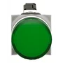 XB6AV3BB - SINALIZADOR Ø16MM PLÁSTICO REDONDO VERDE 12  24VCA CC