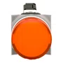 XB6AV5BB - SINALIZADOR Ø16MM PLÁSTICO REDONDO AMARELO 12...24VCA/CC