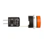 XB6AV5BB - SINALIZADOR Ø16MM PLÁSTICO REDONDO AMARELO 12...24VCA/CC