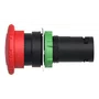 XB7ES542P - BOTÃO MONOBLOCO Ø22MM PLÁSTICO EMERGÊNCIA COGUMELO Ø40 VERMELHO NF