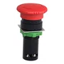 XB7ES542P - BOTÃO MONOBLOCO Ø22MM PLÁSTICO EMERGÊNCIA COGUMELO Ø40 VERMELHO NF