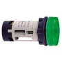 XB7EV03BP - SINALIZADOR 22MM PLASTICO MONOBLOCO COM LED VERDE