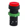 XB7NW34B2 - BOTÃO LUMINOSO Ø22MM PLÁSTICO RETORNO POR MOLA VERMELHO NF 24VCA/CC