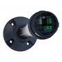 XVUZ05 - BASE DE FIXAÇÃO Ø60 PRETA HASTE AJUSTÁVEL 210  385MM