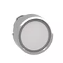 ZB4BA18 - CABEÇOTE PARA BOTÃO LUMINOSO Ø22MM METÁLICO FACEADO RETORNO POR MOLA BRANCO