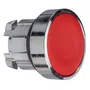 ZB4BA4 - CABEÇOTE PARA BOTÃO Ø22MM METÁLICO FACEADO RETORNO POR MOLA VERMELHO