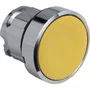 ZB4BA5 - CABEÇOTE PARA BOTÃO Ø22MM METÁLICO FACEADO RETORNO POR MOLA AMARELO