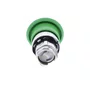ZB4BC3 - CABEÇOTE PARA BOTÃO Ø22MM METÁLICO RETORNO POR MOLA COGUMELO Ø40MM VERDE
