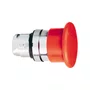 ZB4BC4 - CABEÇOTE PARA BOTÃO Ø22MM METÁLICO RETORNO POR MOLA COGUMELO Ø40MM VERMELHO