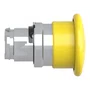 ZB4BC5 - CABEÇOTE PARA BOTÃO Ø22MM METÁLICO RETORNO POR MOLA COGUMELO Ø40MM AMARELO