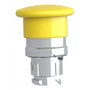 ZB4BC5 - CABEÇOTE PARA BOTÃO Ø22MM METÁLICO RETORNO POR MOLA COGUMELO Ø40MM AMARELO