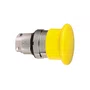 ZB4BC5 - CABEÇOTE PARA BOTÃO Ø22MM METÁLICO RETORNO POR MOLA COGUMELO Ø40MM AMARELO