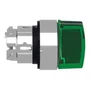ZB4BK1533 - CABEÇOTE PARA CHAVE SELETORA LUMINOSA Ø22MM METÁLICO 3 POSIÇÕES RETORNO POR MOLA VERDE