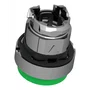 ZB4BL3 - CABEÇOTE PARA BOTÃO Ø22MM METÁLICO SALIENTE RETORNO POR MOLA VERDE