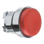 ZB4BL4 - CABEÇOTE PARA BOTÃO Ø22MM METÁLICO SALIENTE RETORNO POR MOLA VERMELHO