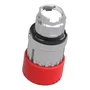 ZB4BS834 - CABEÇOTE PARA BOTÃO DE EMERGÊNCIA Ø22MM METÁLICO GIRAR PARA DESTRAVAR COGUMELO Ø30MM VERMELHO