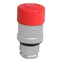 ZB4BS834 - CABEÇOTE PARA BOTÃO DE EMERGÊNCIA Ø22MM METÁLICO GIRAR PARA DESTRAVAR COGUMELO Ø30MM VERMELHO
