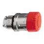 ZB4BS834 - CABEÇOTE PARA BOTÃO DE EMERGÊNCIA Ø22MM METÁLICO GIRAR PARA DESTRAVAR COGUMELO Ø30MM VERMELHO