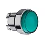 ZB4BW133 - CABEÇOTE PARA BOTÃO LUMINOSO MODULAR Ø22MM METÁLICO SALIENTE PARA LED INTEGRAL VERDE