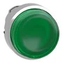 ZB4BW133 - CABEÇOTE PARA BOTÃO LUMINOSO MODULAR Ø22MM METÁLICO SALIENTE PARA LED INTEGRAL VERDE