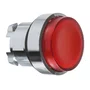 ZB4BW143 - CABEÇOTE PARA BOTÃO LUMINOSO MODULAR Ø22MM METÁLICO SALIENTE PARA LED INTEGRAL VERMELHO