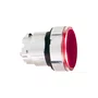 ZB4BW343 - CABEÇOTE PARA BOTÃO LUMINOSO MODULAR Ø22MM METÁLICO PARA LED INTEGRAL VERMELHO