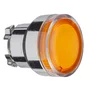 ZB4BW353 - CABEÇOTE PARA BOTÃO LUMINOSO MODULAR Ø22MM METÁLICO PARA LED INTEGRAL LARANJA