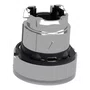 ZB4BW37 - CABEÇOTE PARA BOTÃO LUMINOSO MODULAR Ø22MM METÁLICO PARA LÂMPADA BA9S TRANSPARENTE