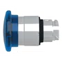 ZB4BW463 - CABEÇOTE PARA BOTÃO LUMINOSO MODULAR Ø22MM METÁLICO COGUMELO Ø40MM PARA LED INTEGRAL AZUL