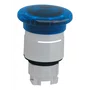 ZB4BW463 - CABEÇOTE PARA BOTÃO LUMINOSO MODULAR Ø22MM METÁLICO COGUMELO Ø40MM PARA LED INTEGRAL AZUL